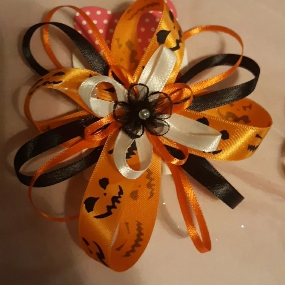 𝅺5pc Hairbow set (Halloween)